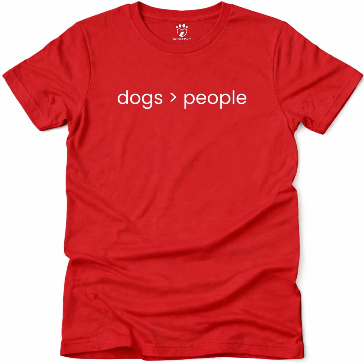 Dogs > People