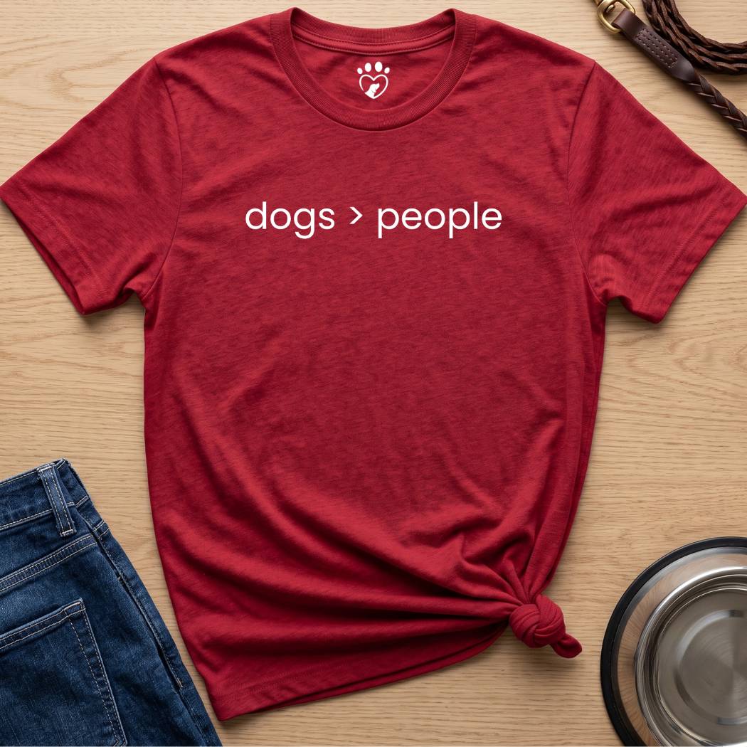 Dogs > People