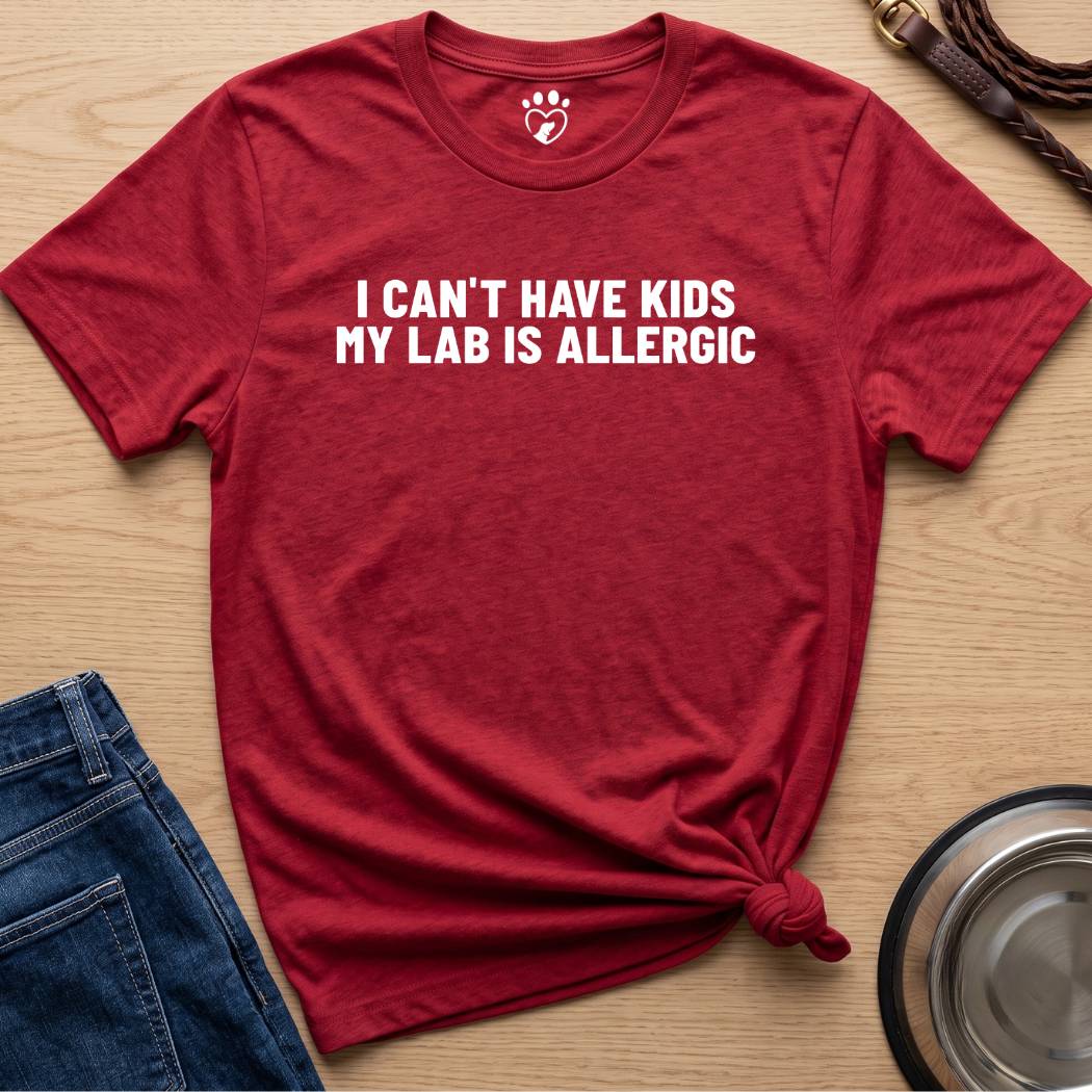 Lab Is Allergic