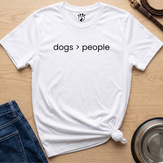 Dogs > People